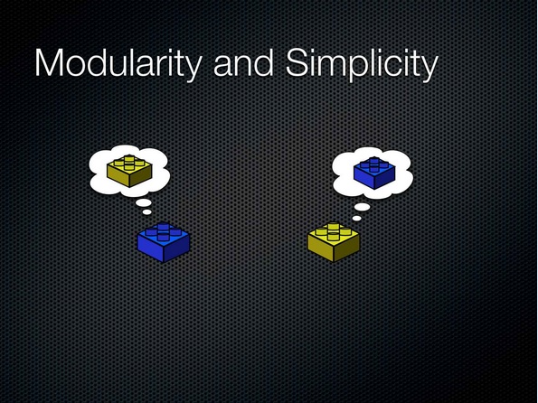 00:34:19 Modularity and Simplicity - build slide